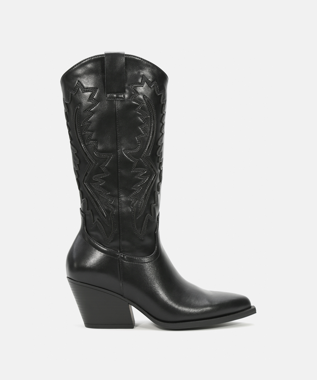 Botas cowboy bordado salto image number null